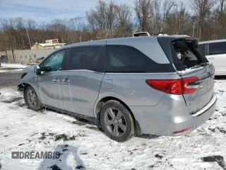 2022 Honda Odyssey EX with VIN 5FNRL6H53NB017028, listed as a Copart auction lot 88647385 with Not Provided miles and Salvage Title. Bid and sale history available at DreamBid. Image 2.