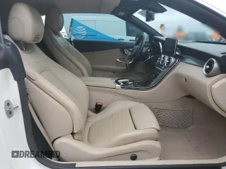 2017 Mercedes-Benz C with VIN WDDWK4KB7HF521578, listed as a Copart auction lot 51968565 with 130,796 mi miles and Clean Title. Bid and sale history available at carsss.com. Image 10.