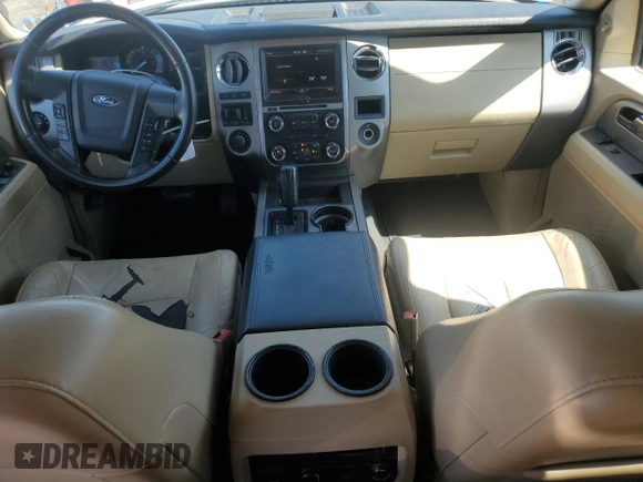 2015 Ford Expedition Max XLT with VIN 1FMJK1JT9FEF38734, listed as a Copart auction lot 62610365 with 154,764 mi miles and Salvage title. Bid and sale history available at DreamBid. Image 8.