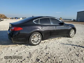 2012 Infiniti M37 with VIN JN1BY1APXCM334457, listed as a Copart auction lot 82356954 with Not Provided miles and Salvage Title. Bid and sale history available at carsss.com. Image 3.