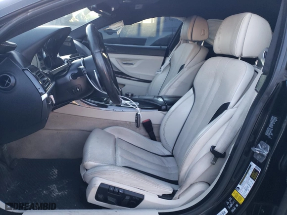 2016 BMW 6 Series 640i xDrive with VIN WBA6D2C5XGGT65673, listed as a Copart auction lot 83293484 with 106,809 mi miles and Salvage Title. Bid and sale history available at carsss.com. Image 7.