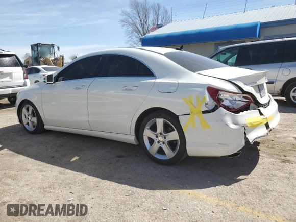 2016 Mercedes-Benz CLA 250 with VIN WDDSJ4GB0GN312892, listed as a Copart auction lot 50351715 with 120,842 mi miles and Salvage Title. Bid and sale history available at DreamBid. Image 2.
