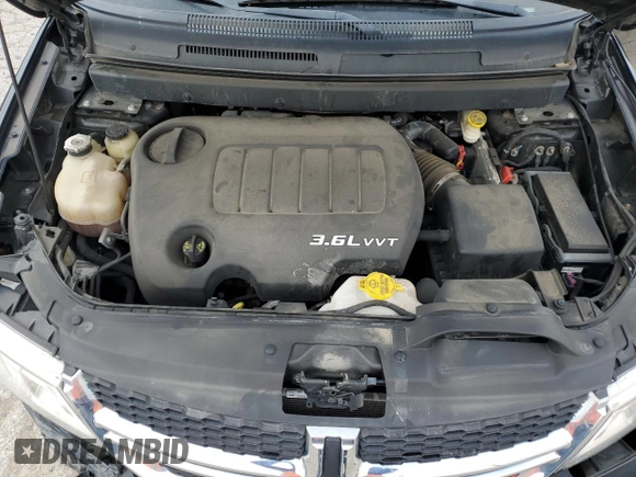 2015 Dodge Journey SXT with VIN 3C4PDDBG9FT526241, listed as a Copart auction lot 67719514 with 113,801 mi miles and Salvage Title. Bid and sale history available at DreamBid. Image 13.