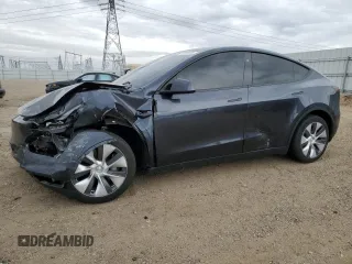 2024 Tesla Model Y Long Range z VIN 7SAYGDEE8RA241541, wystawiony jako Copart lot #47791135 z przebiegiem 22 260 mil mil oraz Szkoda całkowita • Salvage title. Historia ofert i sprzedaży dostępna na DreamBid. Obrazek 1.
