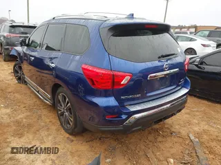 2020 Nissan Pathfinder Platinum with VIN 5N1DR2DM0LC610995, listed as a IAAI auction lot 41109334 with 94,065 mi miles. Bid and sale history available at carsss.com. Image 3.