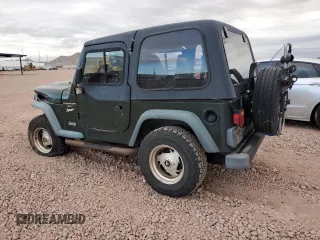 1997 Jeep Wrangler Sport with VIN 1J4FY19S6VP541852, listed as a Copart auction lot 48047235 with 163,501 mi miles and Salvage Title. Bid and sale history available at carsss.com. Image 2.