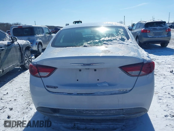 2016 Chrysler 200 Limited with VIN 1C3CCCAB0GN123658, listed as a IAAI auction lot 41596229 with 65,528 mi miles. Bid and sale history available at carsss.com. Image 17.