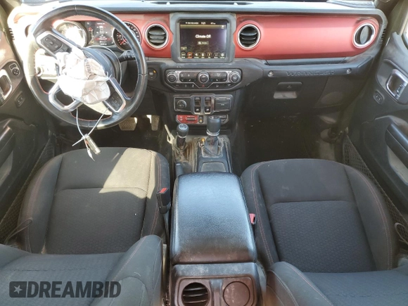 2021 Jeep Wrangler Rubicon z VIN 1C4HJXCG6MW688865, wystawiony jako Copart lot #53701935 z przebiegiem 43 759 mil mil oraz Szkoda całkowita • Salvage title. Historia ofert i sprzedaży dostępna na DreamBid. Obrazek 8.