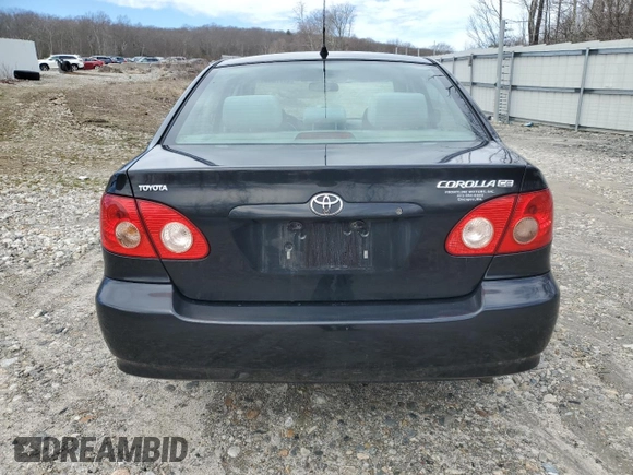 2008 Toyota Corolla CE with VIN 2T1BR32E48C881652, listed as a Copart auction lot 49778445 with 165,992 mi miles and Clean Title. Bid and sale history available at DreamBid. Image 6.
