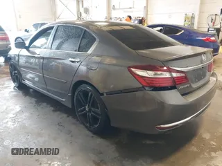 2016 Honda Accord Sport with VIN 1HGCR2F56GA192029, listed as a IAAI auction lot 42370827 with 76,679 mi miles and . Bid and sale history available at DreamBid. Image 3.