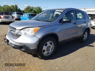 2008 Honda CR-V LX z VIN JHLRE38368C031954, wystawiony jako Copart lot #56988295 z przebiegiem 72 095 mil mil oraz Szkoda całkowita • Salvage title. Historia ofert i sprzedaży dostępna na DreamBid. Obrazek 1.