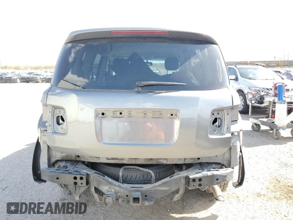 2017 Nissan Armada SL with VIN JN8AY2ND9H9006380, listed as a Copart auction lot 51239845 with 172,647 mi miles and Salvage Title. Bid and sale history available at carsss.com. Image 6.