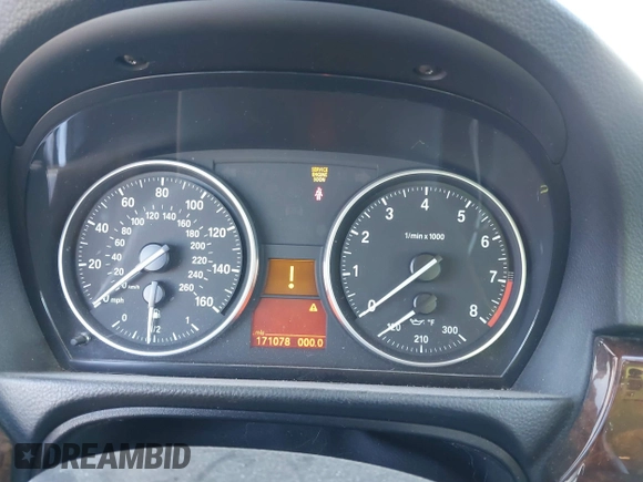 2007 BMW 3 Series 335i with VIN WBAWB73587PV82089, listed as a IAAI auction lot 41854951 with 171,078 mi miles and . Bid and sale history available at DreamBid. Image 7.