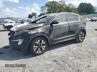 2012 Kia Sportage SX with VIN KNDPC3A63C7214602, listed as a Copart auction lot 51992515 with Not provided miles and Salvage title. Bid and sale history available at DreamBid. Image 1.