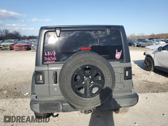 2020 Jeep Wrangler Unlimited Sport S z VIN 1C4HJXDG7LW271235, wystawiony jako Copart lot #48398275 z przebiegiem 62 734 mil mil oraz Szkoda całkowita • Salvage title. Historia ofert i sprzedaży dostępna na DreamBid. Obrazek 6.