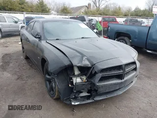 2013 Dodge Charger RT with VIN 2C3CDXCT8DH676914, listed as a IAAI auction lot 41653738 with 159,654 mi miles. Bid and sale history available at carsss.com. Image 1.