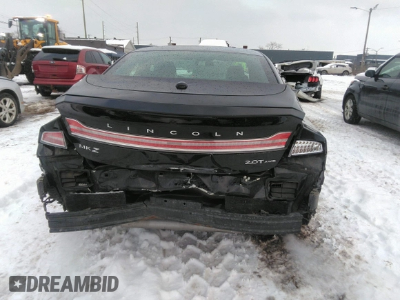 2020 Lincoln MKZ Reserve with VIN 3LN6L5F91LR604094, listed as a IAAI auction lot 41574599 with 72,508 mi miles. Bid and sale history available at carsss.com. Image 16.