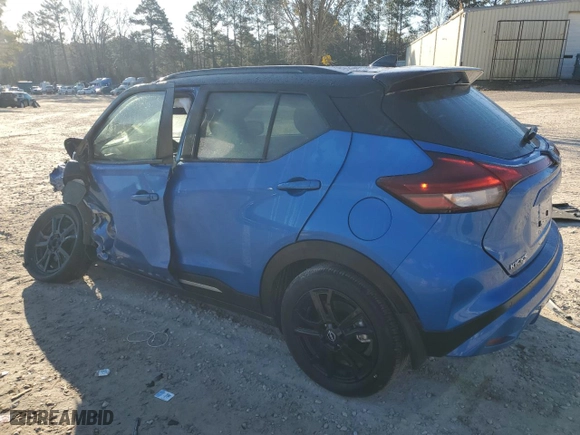 2024 Nissan Kicks SR with VIN 3N1CP5DV9RL564793, listed as a Copart auction lot 42337725 with 331 mi miles and Salvage Title. Bid and sale history available at carsss.com. Image 2.
