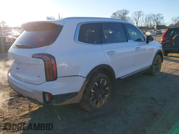 2024 Kia Telluride SX Prestige X-Pro с VIN 5XYP5DGC2RG544613, выставлен на аукционе IAAI как лот 41178884 с пробегом 2 455 миль миль и . История ставок и продаж доступна на DreamBid. Изображение 4.
