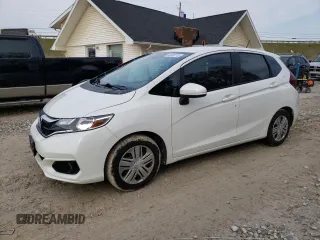 2019 Honda Fit LX with VIN 3HGGK5H44KM737328, listed as a Copart auction lot 52338115 with 72,531 mi miles and Salvage Title. Bid and sale history available at carsss.com. Image 1.