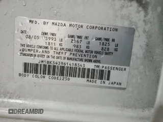 2006 Mazda 3 S Grand Touring with VIN JM1BK343961418343, listed as a Copart auction lot 82335134 with 93,379 mi miles and Salvage Title. Bid and sale history available at DreamBid. Image 13.