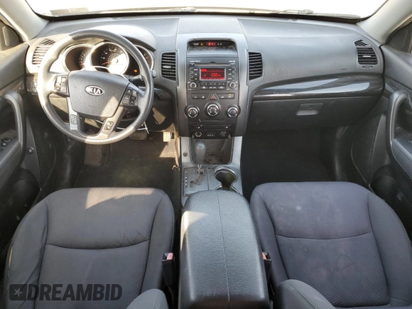 2011 Kia Sorento LX with VIN 5XYKTCA12BG128360, listed as a Copart auction lot 54134255 with 110,535 mi miles and Salvage Title. Bid and sale history available at DreamBid. Image 8.