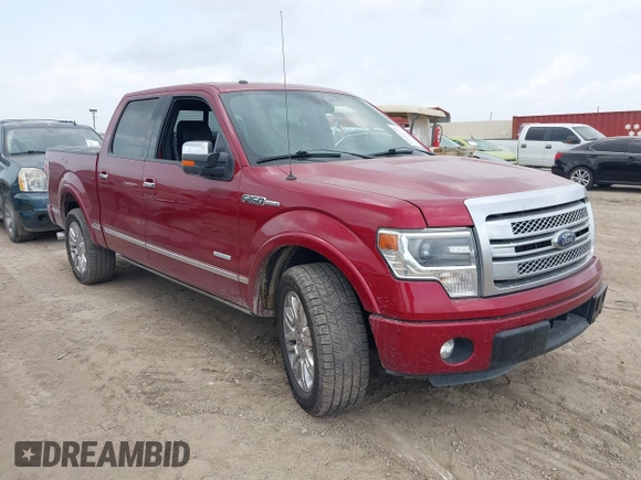 2014 Ford F-150 XL with VIN 1FTFW1CT0EFA07605, listed as a IAAI auction lot 42082411 with 25,894 mi miles and . Bid and sale history available at DreamBid. Image 1.