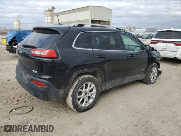 2018 Jeep Cherokee Latitude Plus with VIN 1C4PJMLX6JD515882, listed as a Copart auction lot 46946445 with 106,113 mi miles and Salvage Title. Bid and sale history available at DreamBid. Image 3.
