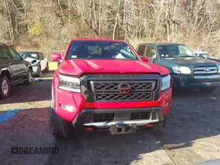 2024 Nissan Frontier SV with VIN 1N6ED1EK6RN609634, listed as a IAAI auction lot 41187993 with 21,034 mi miles and . Bid and sale history available at DreamBid. Image 13.
