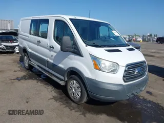 2016 Ford Transit Cargo with VIN 1FTYR1ZM8GKB42857, listed as a IAAI auction lot 42200699 with 195,563 mi miles. Bid and sale history available at carsss.com. Image 1.