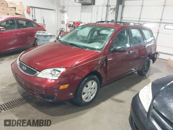 2007 Ford Focus SE with VIN 1FAFP36N27W114833, listed as a IAAI auction lot 41221756 with 224,498 mi miles and . Bid and sale history available at carsss.com. Image 2.