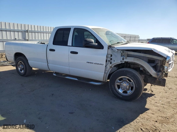 2003 Dodge Ram 2500 ST with VIN 3D7KA28663G711735, listed as a Copart auction lot 84006974 with 222,126 mi miles and Salvage Title. Bid and sale history available at carsss.com. Image 4.