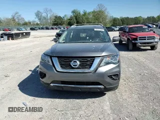 2020 Nissan Pathfinder S with VIN 5N1DR2AN4LC618367, listed as a Copart auction lot 53121335 with 46,683 mi miles and Salvage title. Bid and sale history available at DreamBid. Image 12.