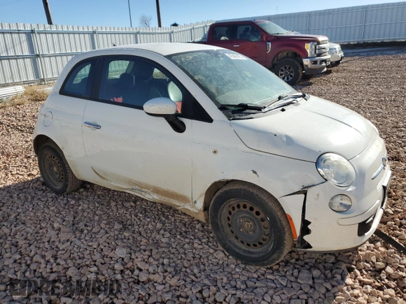 2012 FIAT 500 Pop with VIN 3C3CFFAR3CT309243, listed as a Copart auction lot 43509425 with 73,054 mi miles and Clean Title. Bid and sale history available at carsss.com. Image 4.