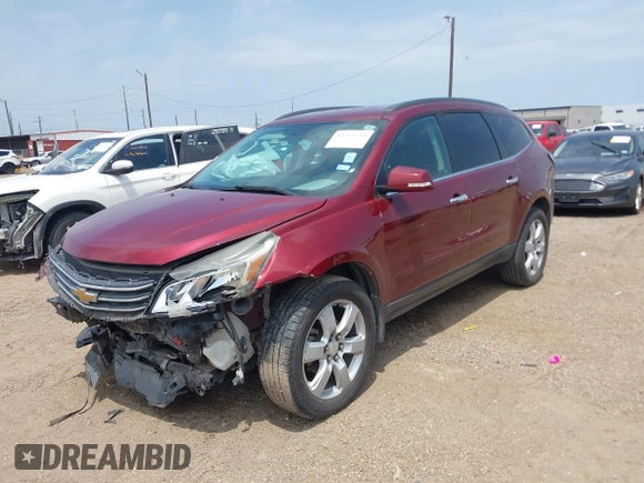 2016 Chevrolet Traverse LT with VIN 1GNKRGKD0GJ185766, listed as a IAAI auction lot 42215530 with 131,834 mi miles and . Bid and sale history available at DreamBid. Image 18.
