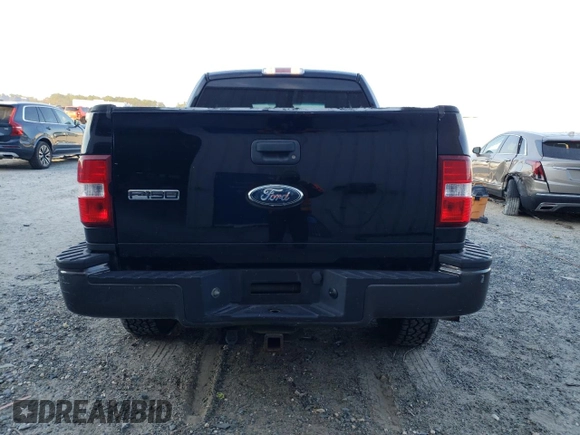 2005 Ford F-150 XLT with VIN 1FTPX04545KD23642, listed as a Copart auction lot 88073295 with Not provided miles and Salvage title. Bid and sale history available at DreamBid. Image 6.