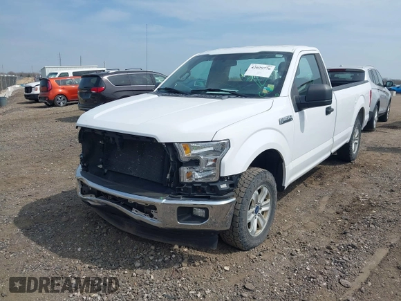 2017 Ford F-150 XL with VIN 1FTMF1C88HKC69886, listed as a IAAI auction lot 42029776 with 168,880 mi miles. Bid and sale history available at carsss.com. Image 17.