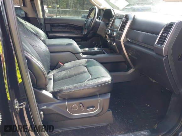 2019 Ford Expedition Max Platinum with VIN 1FMJK1MT1KEA78880, listed as a IAAI auction lot 41449348 with 76,390 mi miles and . Bid and sale history available at DreamBid. Image 5.