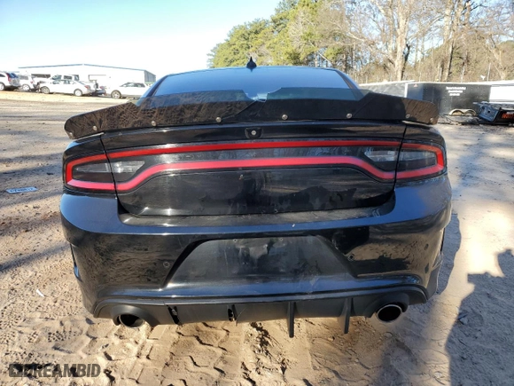 2019 Dodge Charger R/T with VIN 2C3CDXCT8KH539193, listed as a Copart auction lot 47185355 with 81,448 mi miles and Salvage Title. Bid and sale history available at carsss.com. Image 6.