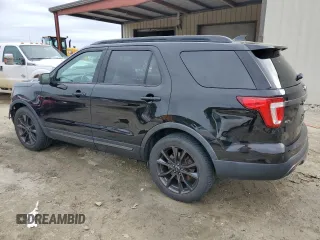 2017 Ford Explorer XLT with VIN 1FM5K8D88HGD20051, listed as a Copart auction lot 52069405 with 114,931 mi miles and Salvage Title. Bid and sale history available at DreamBid. Image 2.