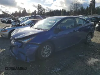 2016 Toyota Prius Two with VIN JTDKBRFUXG3528896, listed as a Copart auction lot 41796785 with 120,833 mi miles and Salvage Title. Bid and sale history available at carsss.com. Image 1.