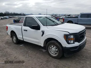 2023 Ford F-150 XL with VIN 1FTMF1CB7PKF60339, listed as a Copart auction lot 44690115 with 56,346 mi miles and Salvage Title. Bid and sale history available at carsss.com. Image 4.