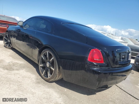 2016 Rolls-Royce Wraith with VIN SCA665C53GUX86111, listed as a Copart auction lot 75569734 with 0 mi miles and Non Repairable. Bid and sale history available at carsss.com. Image 2.