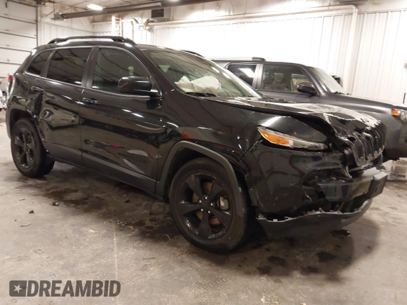 2016 Jeep Cherokee Latitude with VIN 1C4PJMCS9GW162734, listed as a IAAI auction lot 41940086 with 98,101 mi miles and . Bid and sale history available at carsss.com. Image 1.