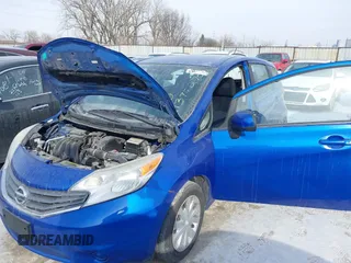 2014 Nissan Note S with VIN 3N1CE2CP8EL389695, listed as a IAAI auction lot 41377270 with 141,611 mi miles and . Bid and sale history available at DreamBid. Image 6.