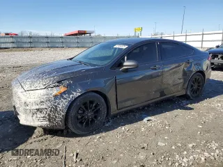 2019 Ford Fusion SE with VIN 3FA6P0HDXKR202110, listed as a Copart auction lot 47558325 with 118,788 mi miles and Salvage Title. Bid and sale history available at carsss.com. Image 1.