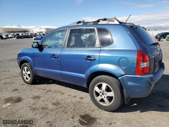 2008 Hyundai Tucson GLS with VIN KM8JM12B28U919611, listed as a Copart auction lot 49001795 with 153,608 mi miles and Clean Title. Bid and sale history available at carsss.com. Image 2.