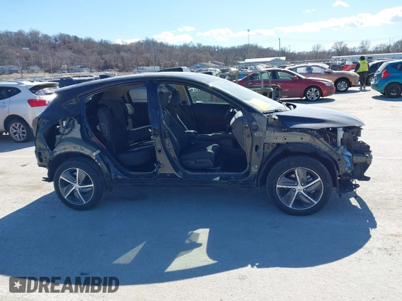 2021 Honda HR-V EX with VIN 3CZRU6H54MM728819, listed as a IAAI auction lot 41685131 with 18,091 mi miles. Bid and sale history available at carsss.com. Image 14.
