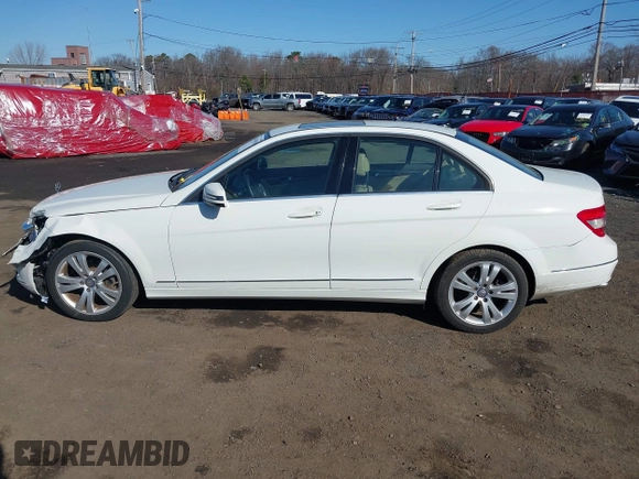 2011 Mercedes-Benz C-Class C 300 Sport with VIN WDDGF8BB7BR168068, listed as a IAAI auction lot 41835011 with 63,892 mi miles. Bid and sale history available at carsss.com. Image 14.