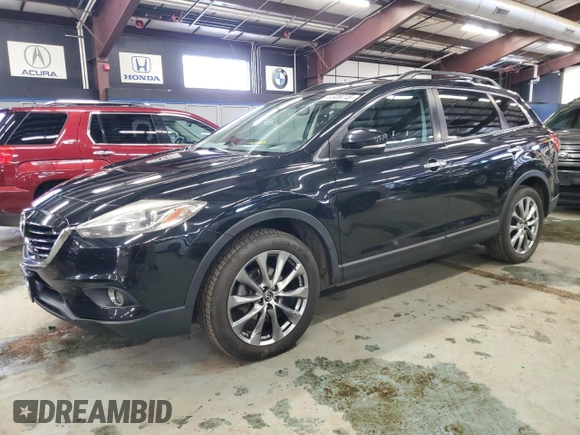2015 Mazda CX-9 Grand Touring z VIN JM3TB3DVXF0463049, wystawiony jako Copart lot #44909745 z przebiegiem 146 534 mil mil oraz Czysty tytuł • Clean title. Historia ofert i sprzedaży dostępna na DreamBid. Obrazek 1.